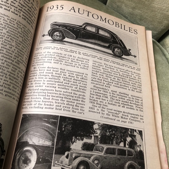 1935 Modern Mechanix Magazine Ephemera Futurism - Picture 6 of 8